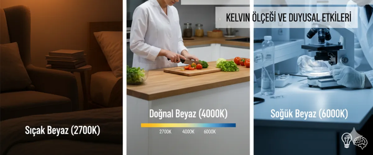Aydınlatmada Renk Sıcaklığı ve Ruh Halimiz: Mekanların Psikolojisini Çözmek - Blog Yazısı