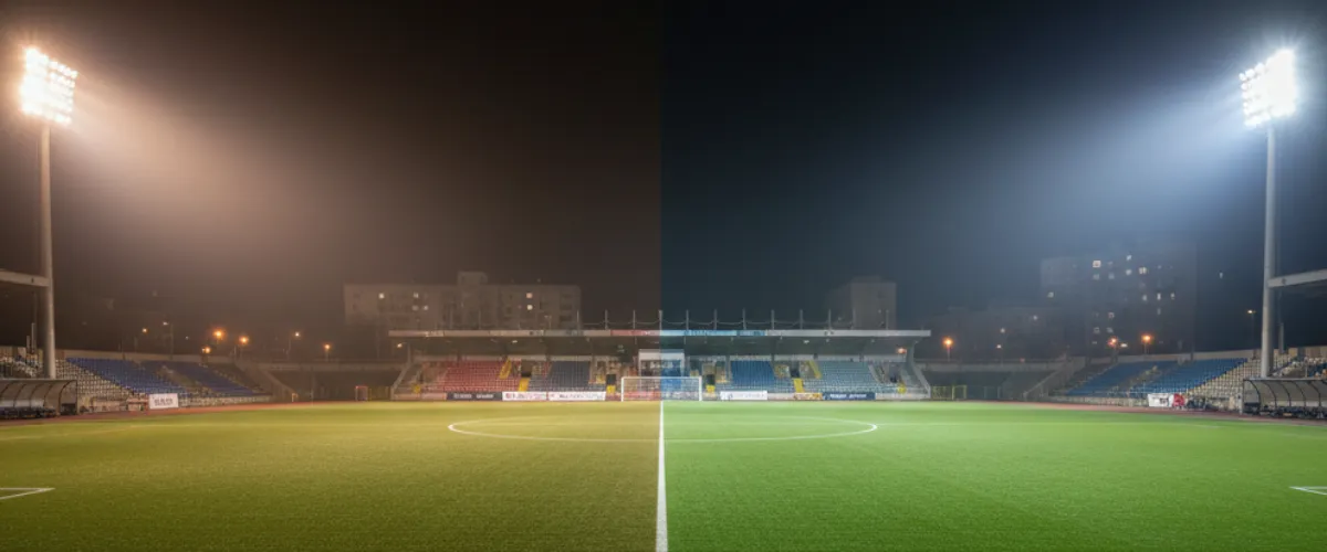 North Shield Arena Halı Saha Aydınlatma Dönüşümü - Proje Detayı